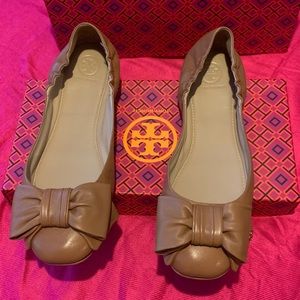 Tory Burch Napa Leather Ballet
